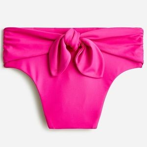 🔥NWT J crew hot pink bikini bottom - also selling matching bikini top🔥